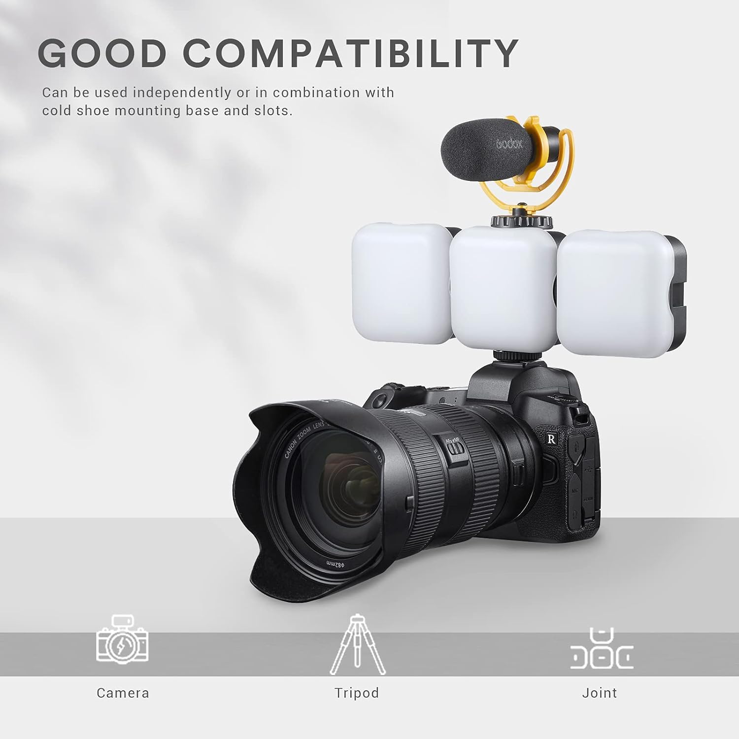 Godox Litemons LED6Bi Mini LED Video Light | Bi-Color 3200K-6500K CRI 95