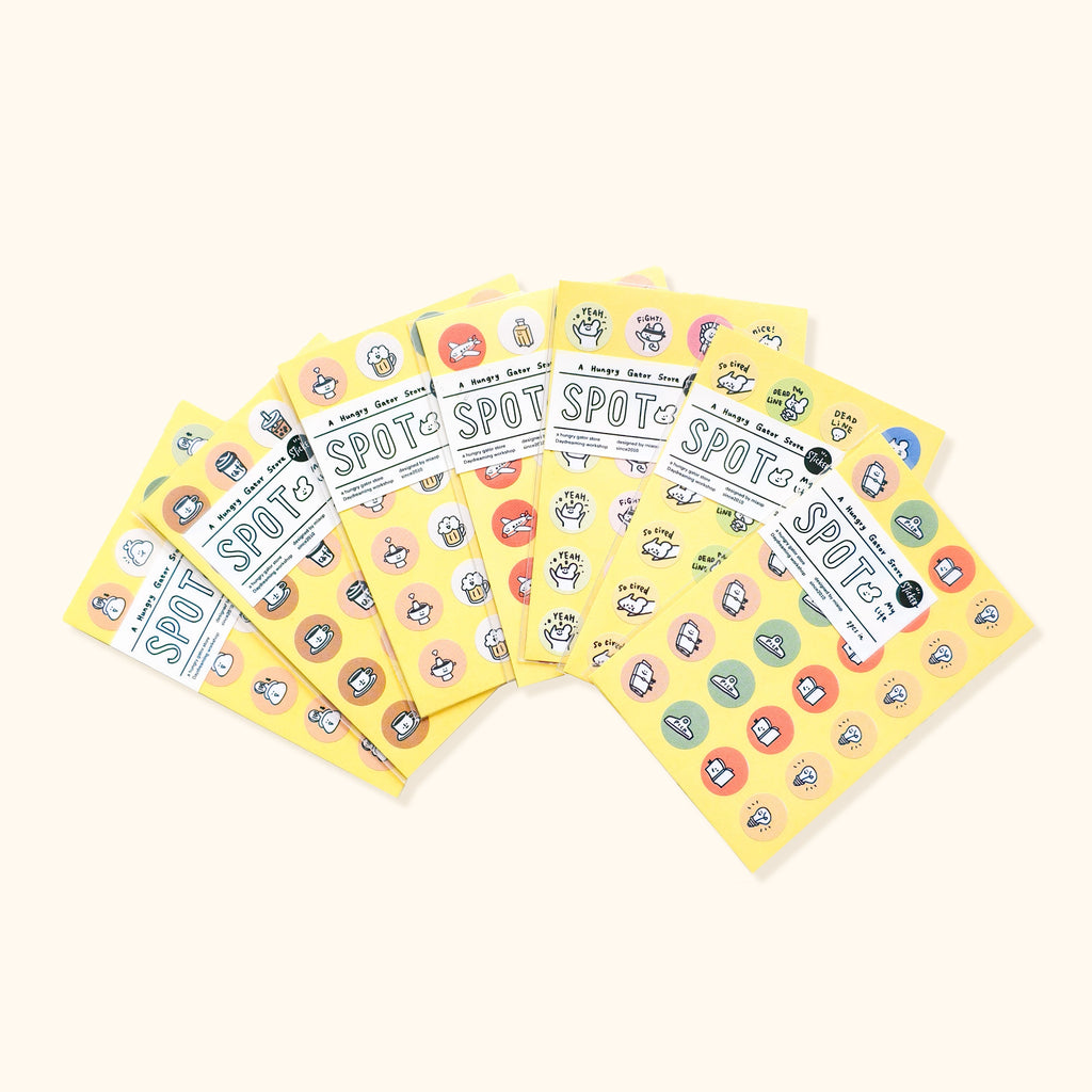A Gator Life Little Icons Planner Stickers - 2 Pack Decorative Decals