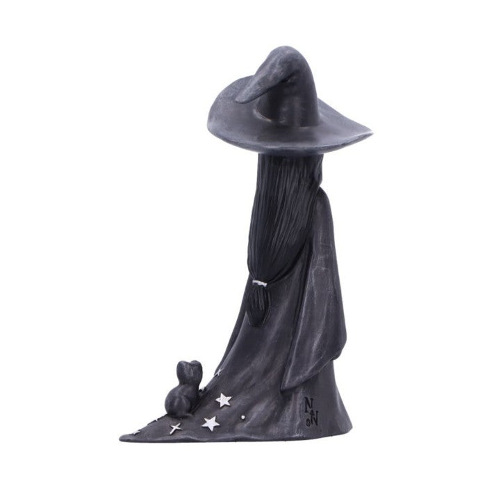 Nemesis Now Little Souls Sparkle Witch Figurine with Frog – 11.5cm