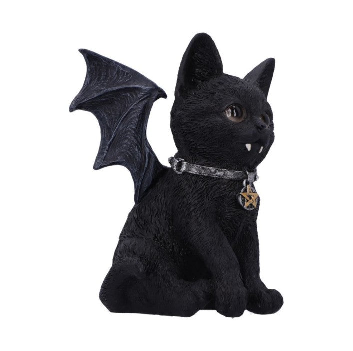 Nemesis Now Vampuss Black Bat Cat Figurine – Gothic Polyresin 16cm