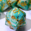 Wavesinger | Sharp Edge Dice | Resin | 7 Piece Set