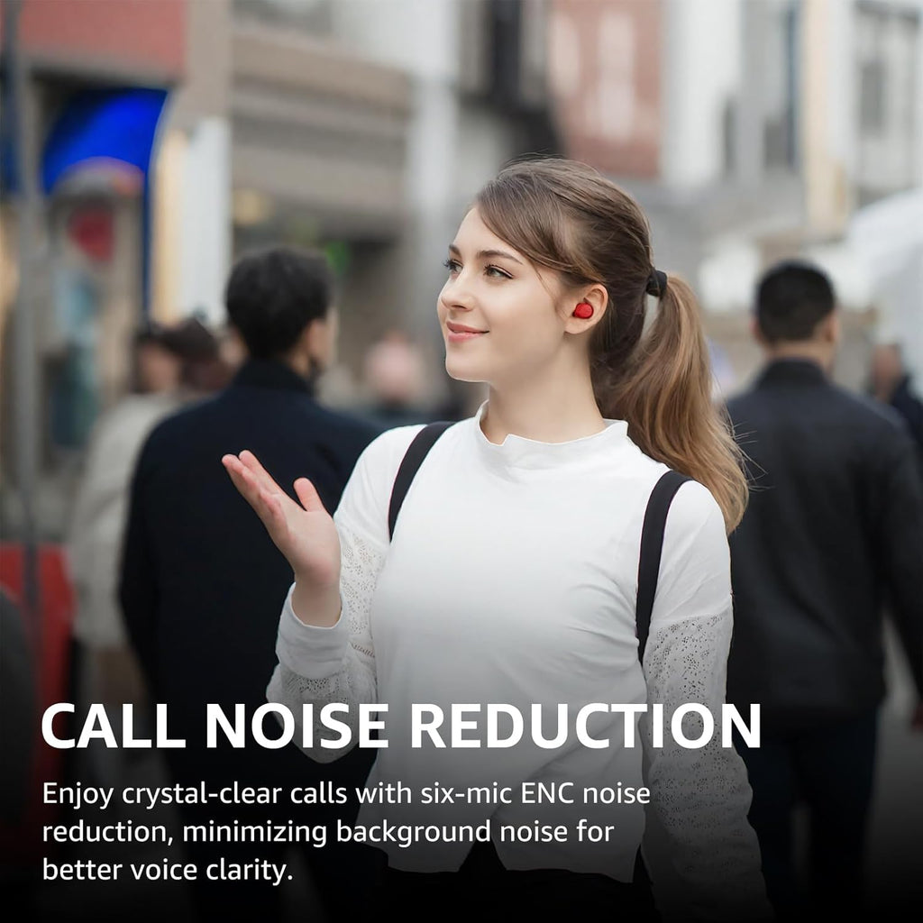 TOZO Hybrid Active Noise Cancelling Wireless Earbuds – 59H Playtime