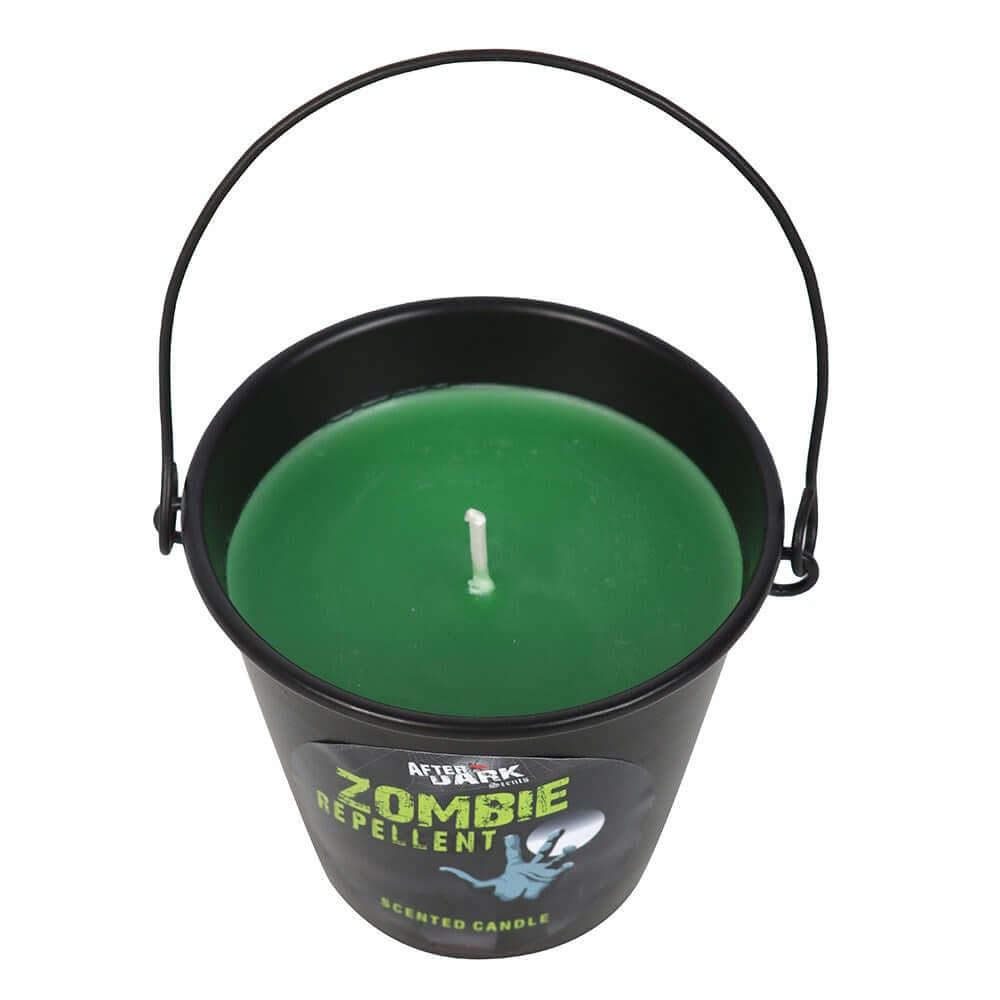 Kate's Clothing Zombie Repellent Jasmine Scented Gothic Candle Bucket