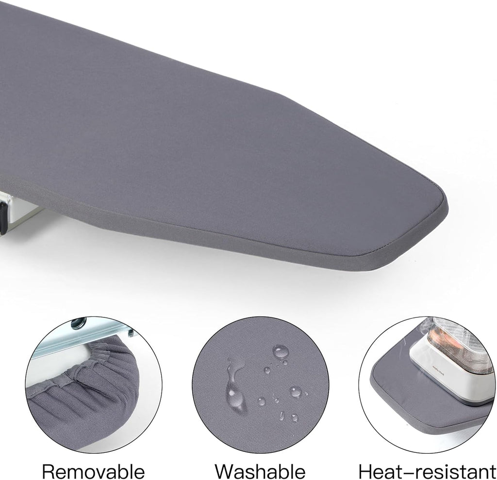 Nisorpa Folding Ironing Board | 180° Swivel Pull Out Space Saving