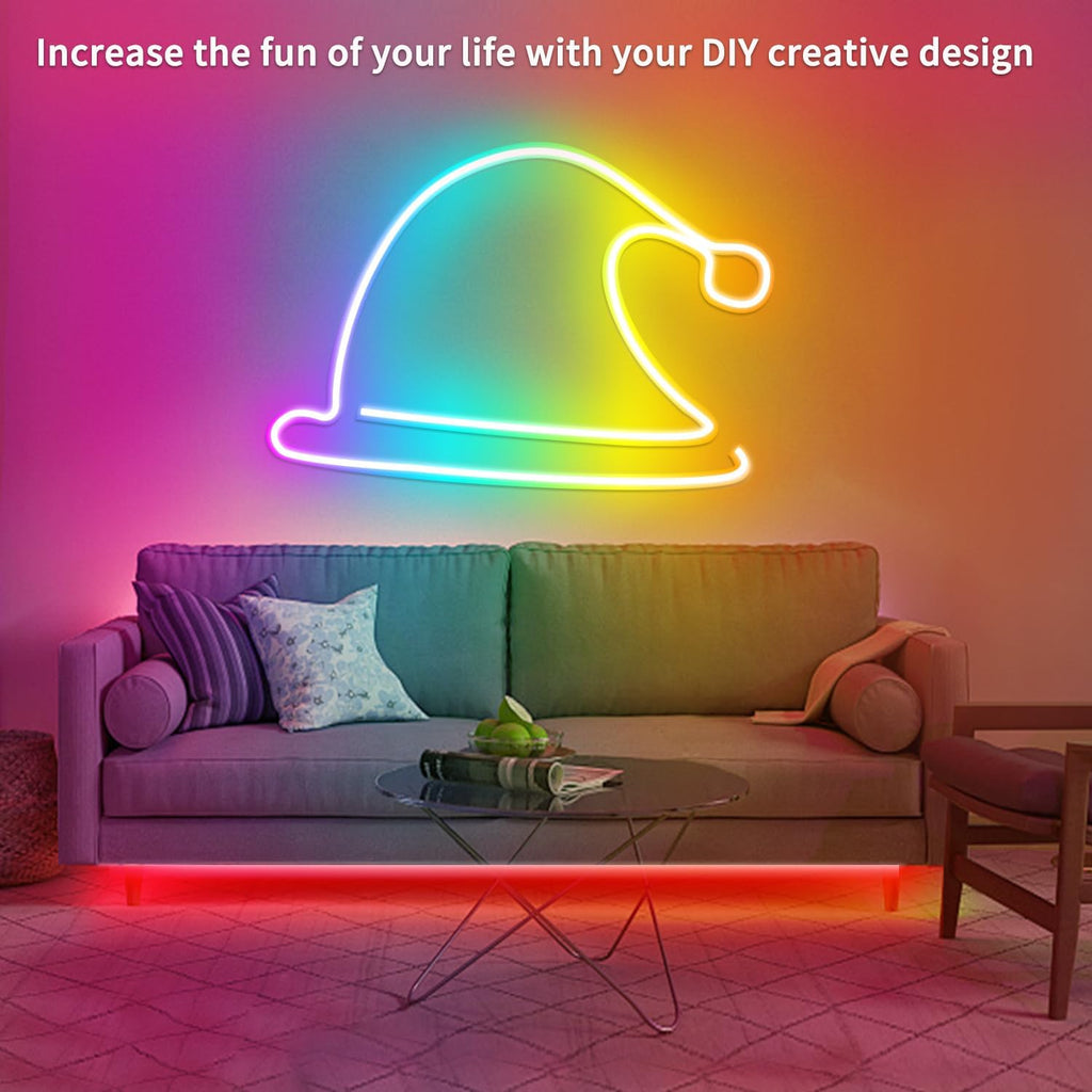 Segrass 20M RGB LED Neon Strip Lights | Smart App Control & Waterproof