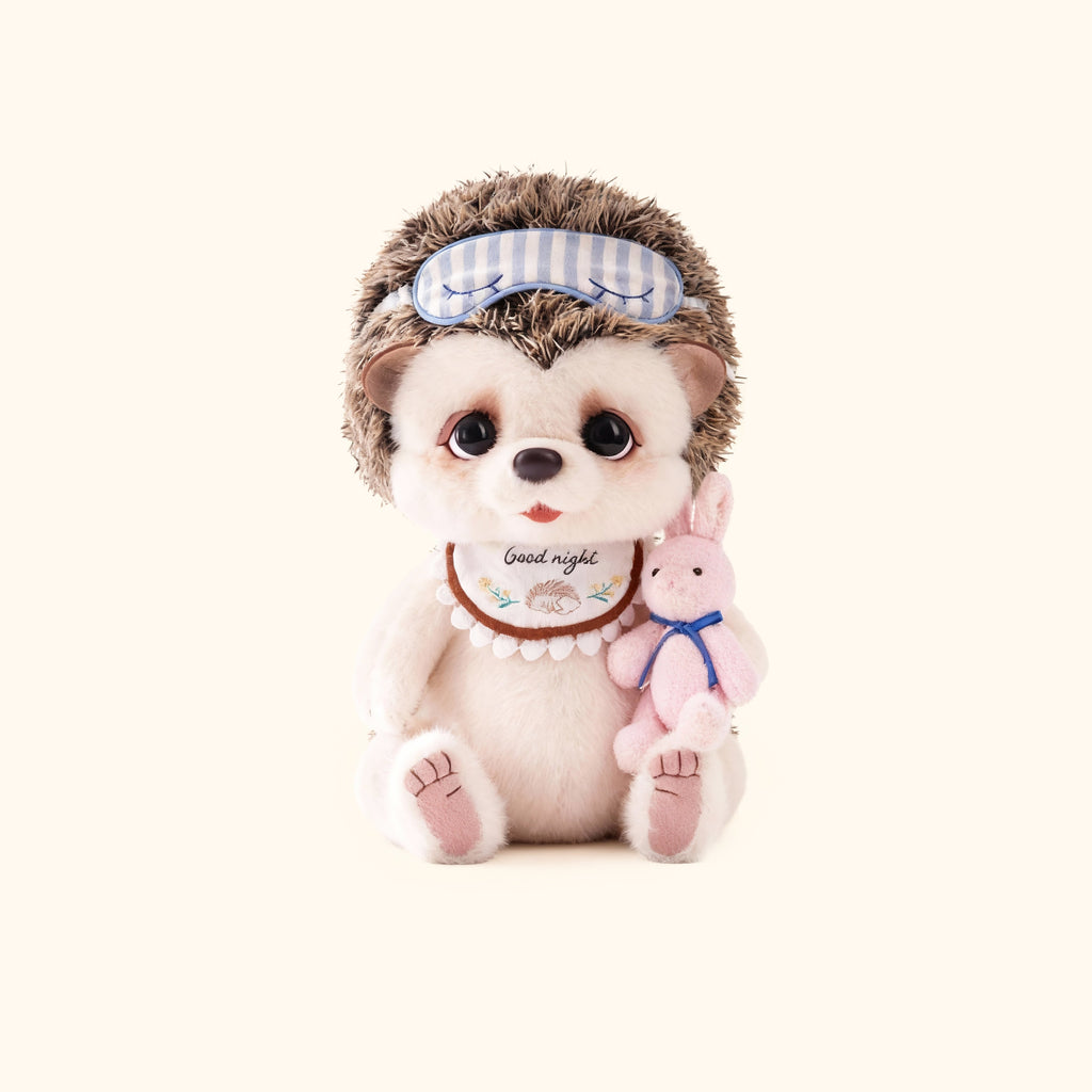 LuLuFun Studio Motty Hedgehog Plush Toy – Handmade Soft Boucle Stuffed Animal