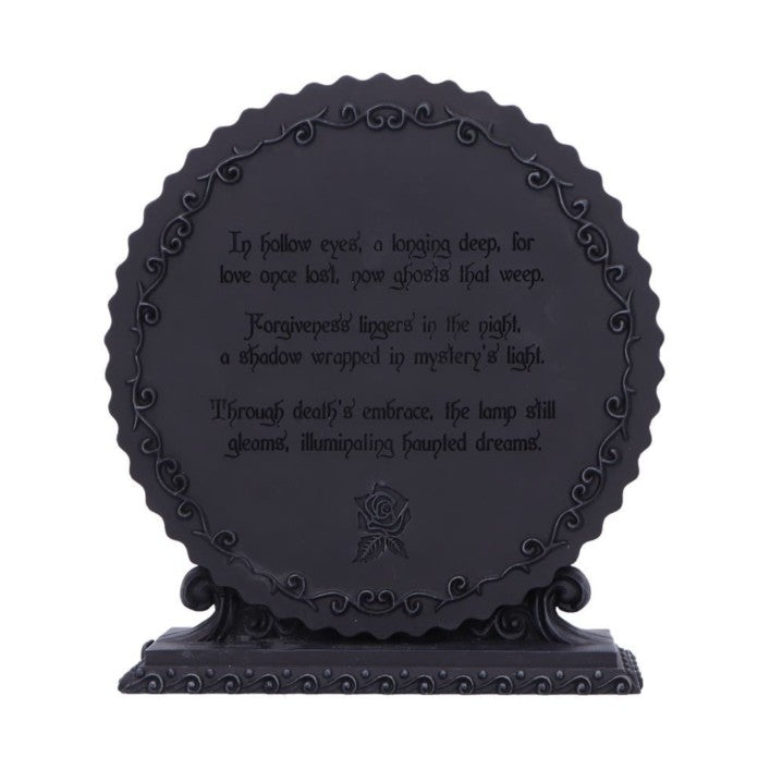 Nemesis Now Death’s Embrace Gothic Skull Lamp – Ornate Polyresin 20.2cm