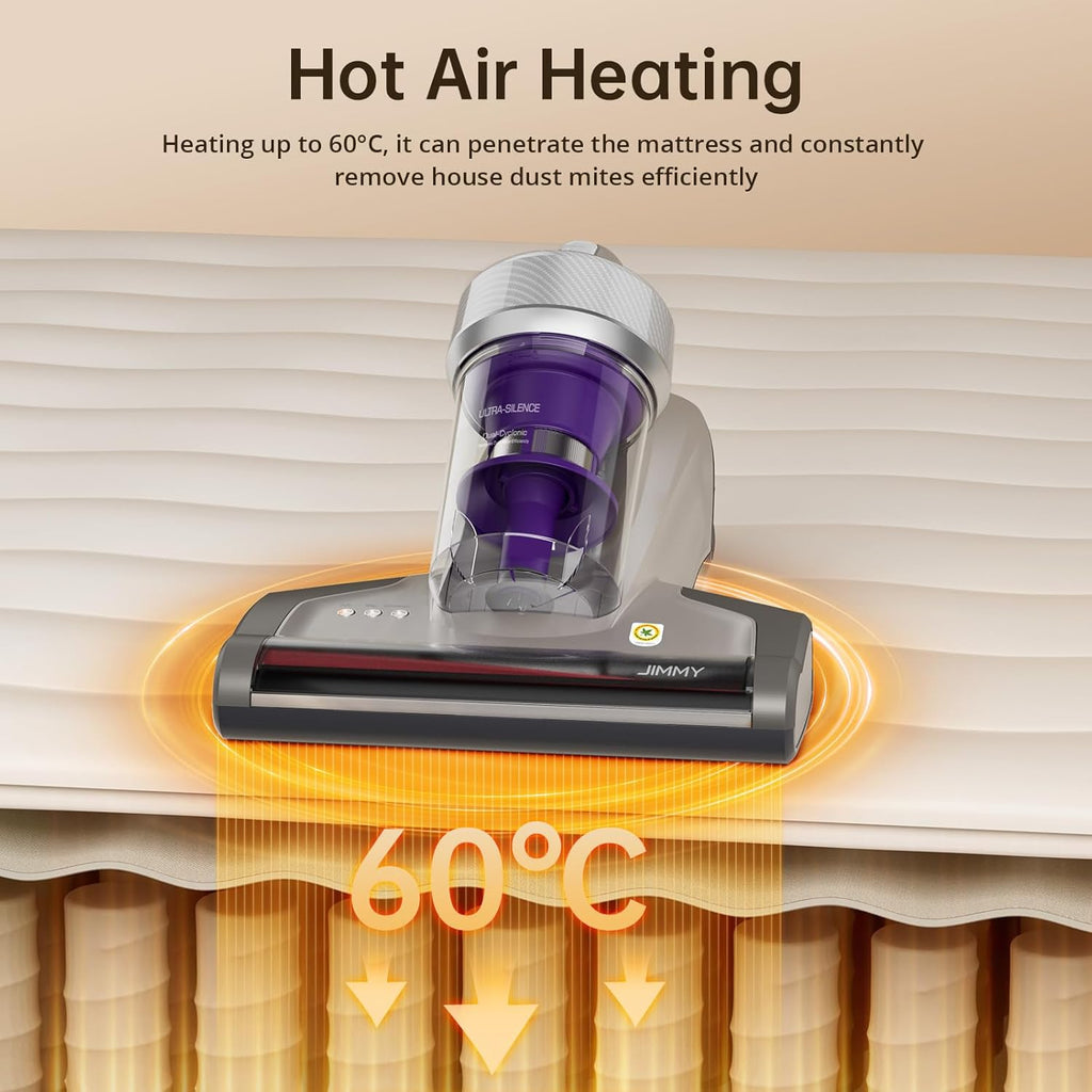 JIMMY JV35 Mattress Vacuum Cleaner | 700W Anti-Dust Mite UV Sterilizer
