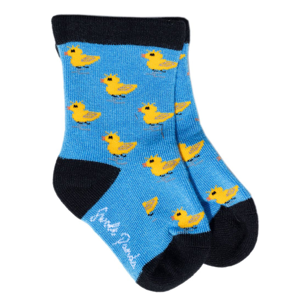 Swole Panda Children's Duck Bamboo Socks – Seamless & Breathable