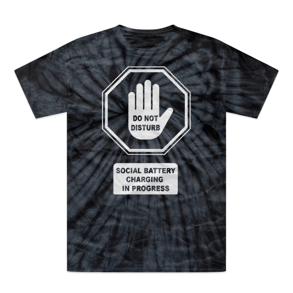 Kate's Clothing Spider Tie-Dye T-Shirt – 100% Cotton Gothic Tee