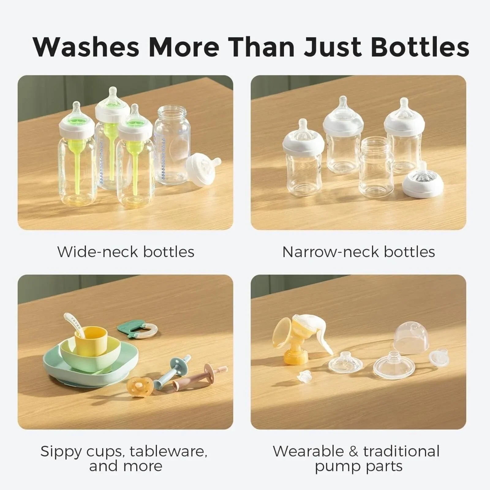 Momcozy KleanPal Pro Baby Bottle Washer & Steriliser & Dryer