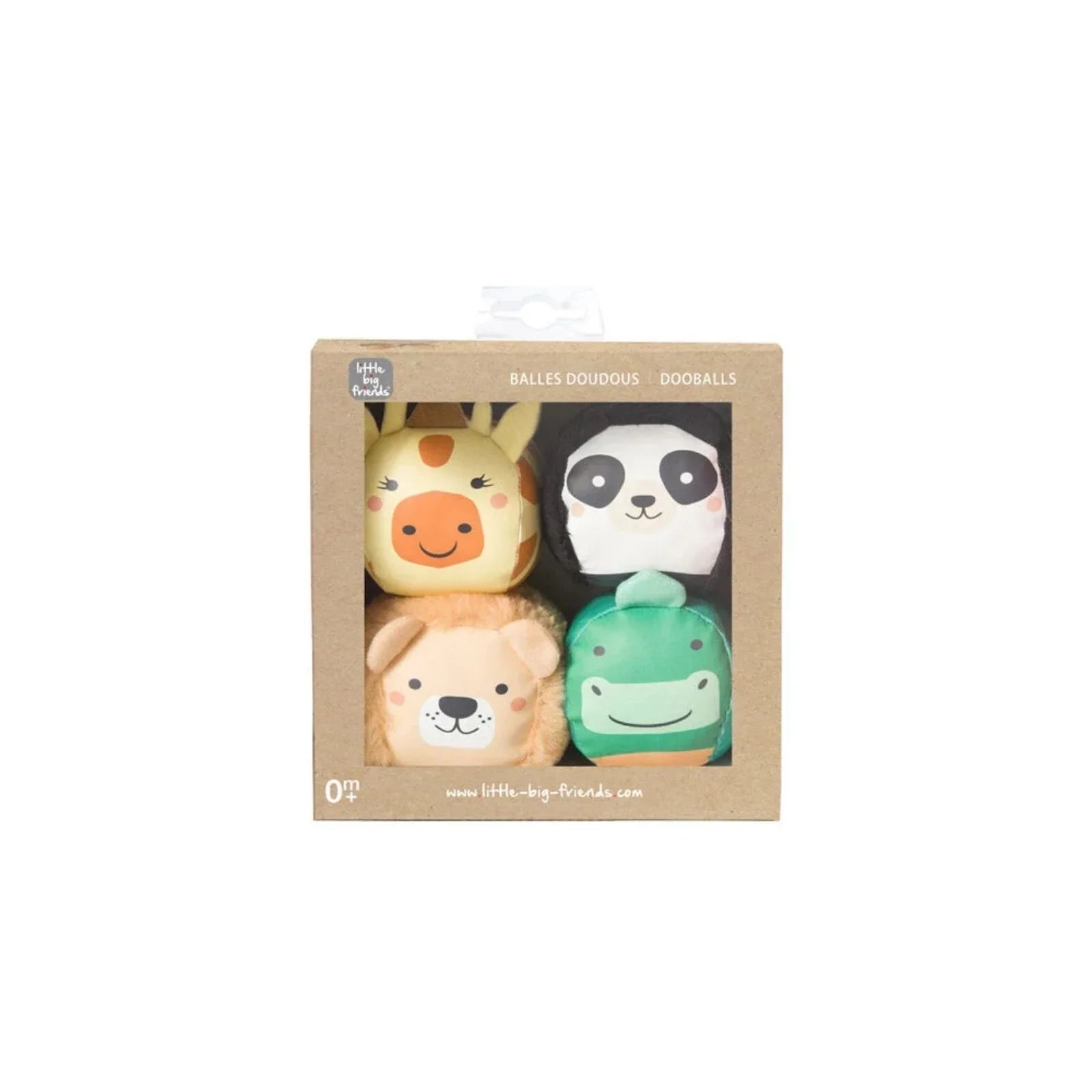 Little Big Friends Dooballs Jungle 4 pcs
