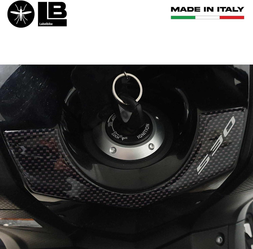 Yamaha Tmax 530 3D Ignition Key Protection Sticker (2012-2016)