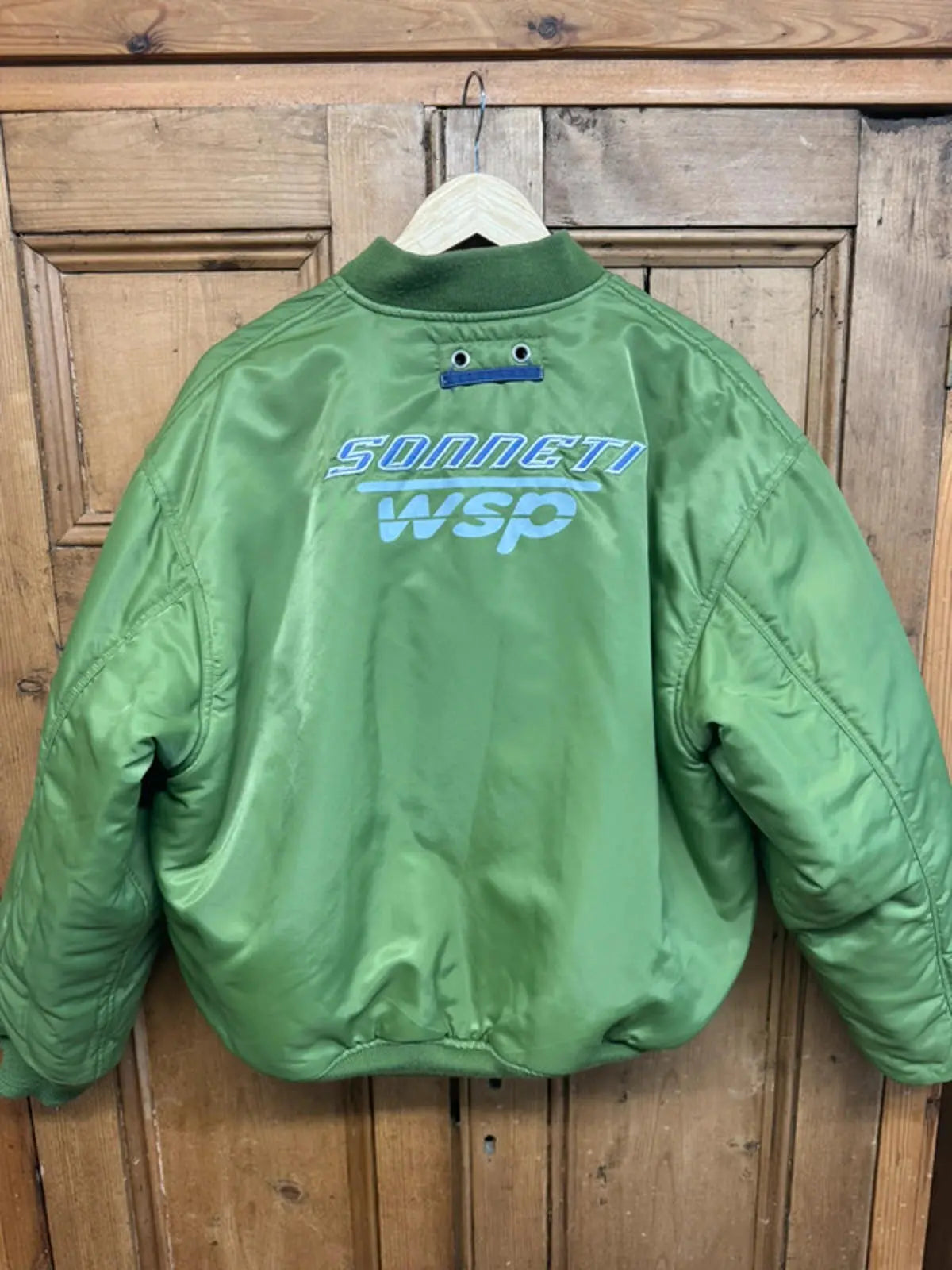 Original 90s Sonneti Bomber Jacket Reversible Rave Coat Unisex Men’s Womens