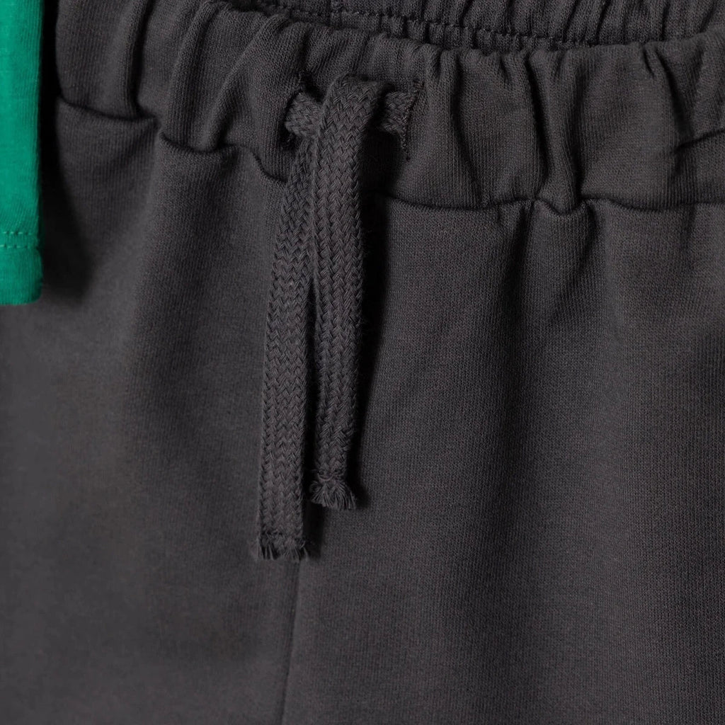 HelloBaby Boys T-shirt-Short Numbers - Dark Green