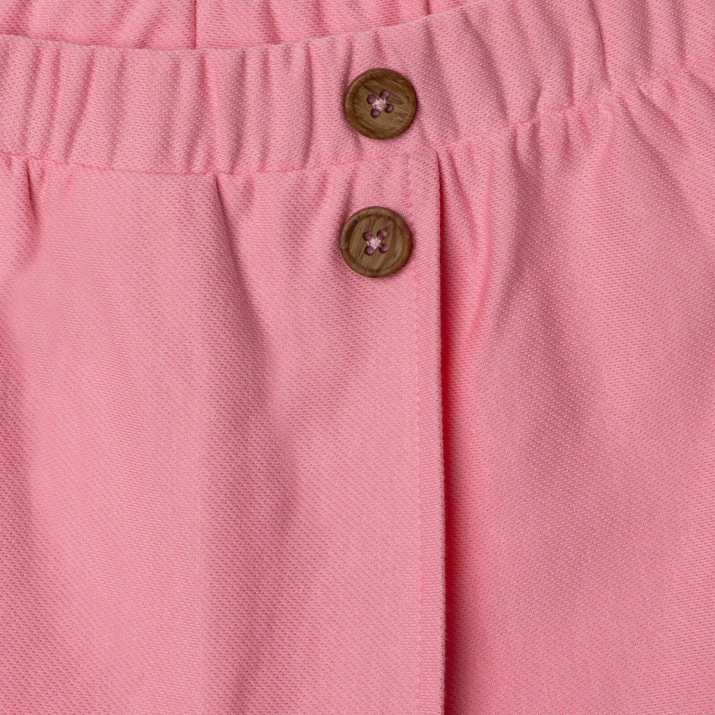 HelloBaby Girls Shorts with Buttons  Short Leg - Pink