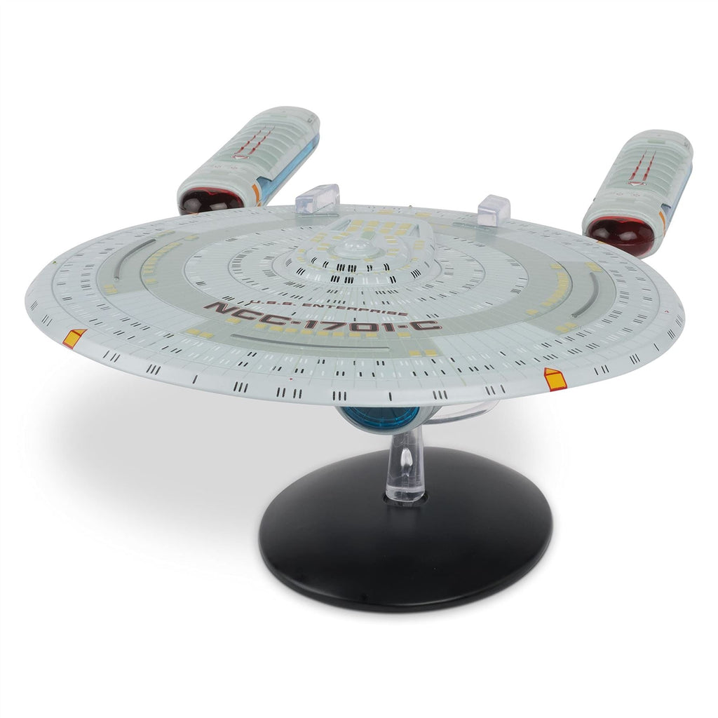 #10 U.S.S. Enterprise NCC-1701-C XL EDITION Model Die Cast Ship (Eaglemoss / Star Trek)