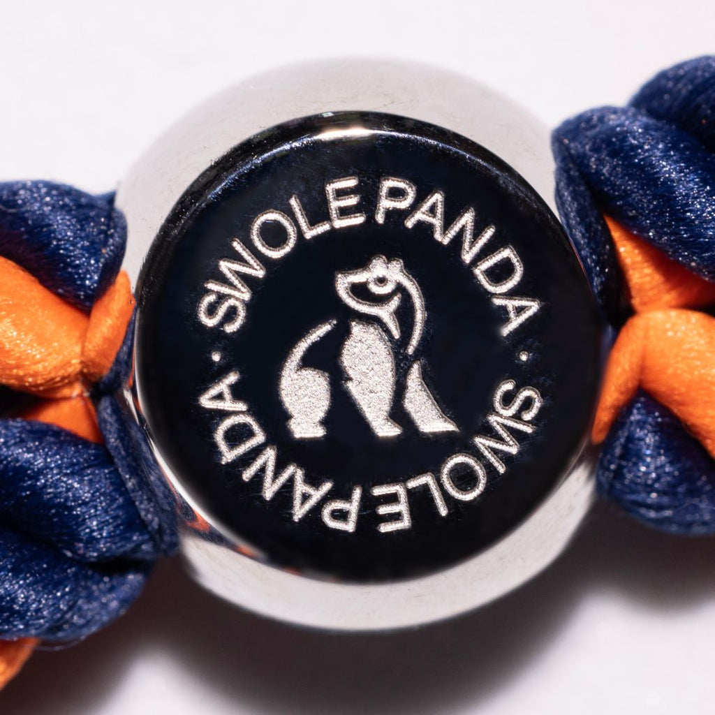 Swole Panda Multi Colour Zigzag Recycled Rope Bracelet – Unisex & Adjustable