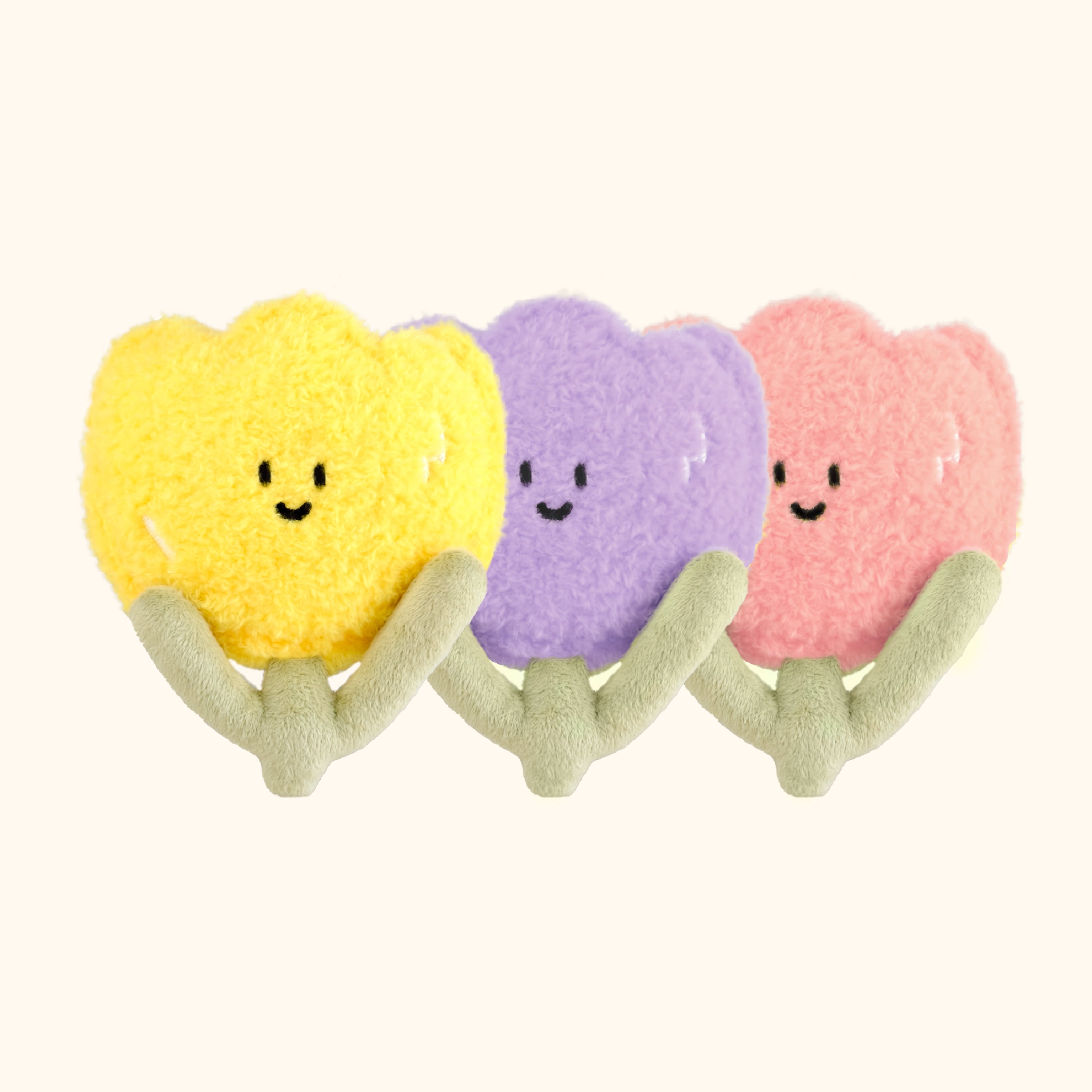 LuLuFun Studio Plush Tulip Mini Bag | Cute Crossbody Accessory Purse