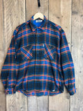 Rare Fila flannel shirt from the 90s . Made in Italy. Mens large
