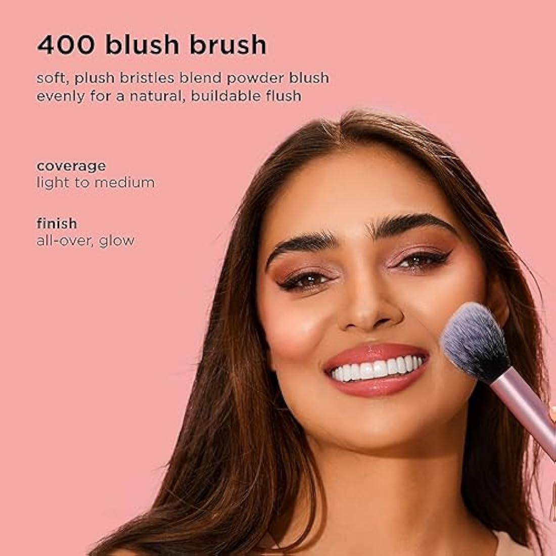 Real Techniques Blush Brush – Ultra Plush Synthetic Makeup Brush