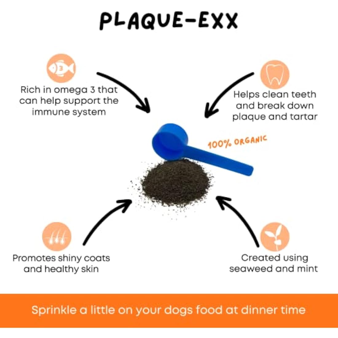PlaqueExx Pet Plaque and Tartar Remover with Mint - 100g