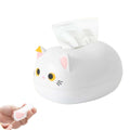 Cute Cat Tissue Box Cover – Multifunctional ABS Paper Holder