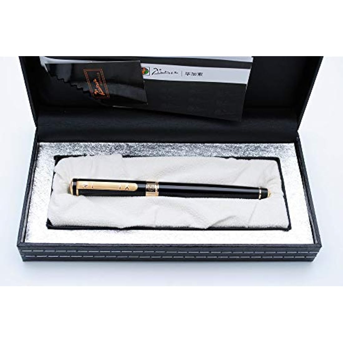 Picasso 902 Gentleman Fountain Pen - Gold Clip Medium Nib with Gift Box