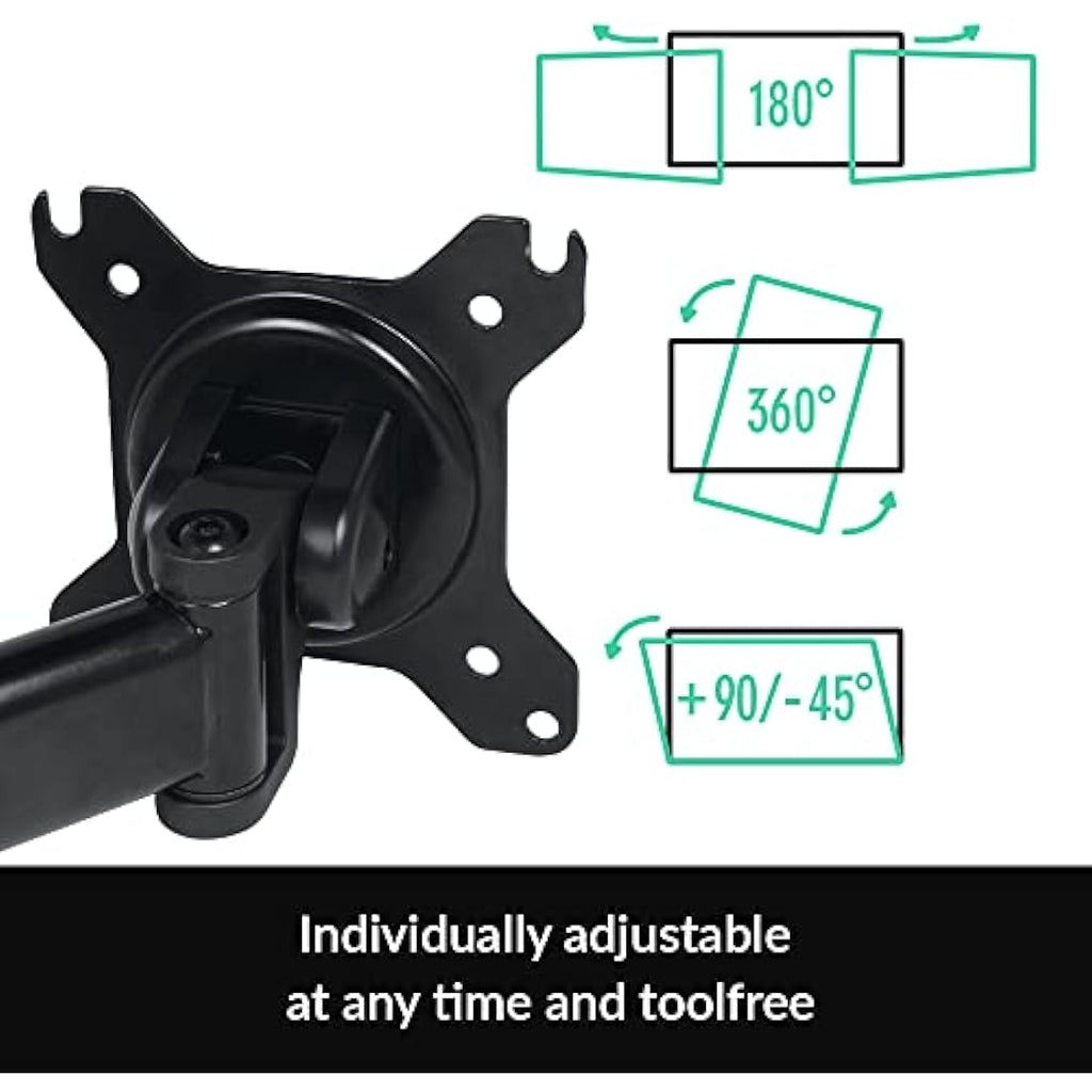 ARCTIC Z1 Gen 3 Single Monitor Arm | Desk Mount for 38" Ultrawide – Black