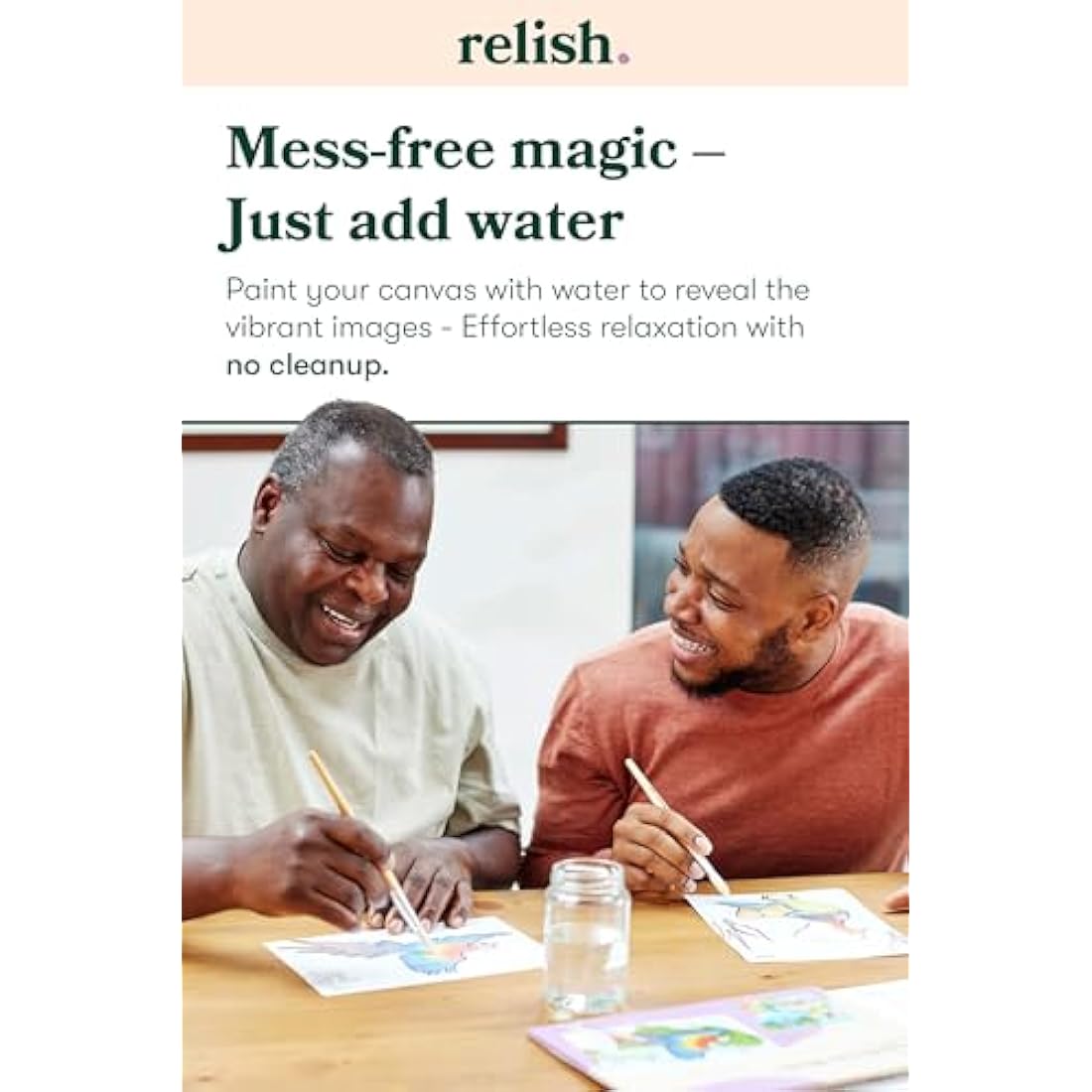 Relish Aquapaints Classic Vehicles - Reusable Dementia Painting Activities