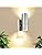 Allesgute Dusk to Dawn Outdoor Wall Light – IP44 Stainless Steel Sconce