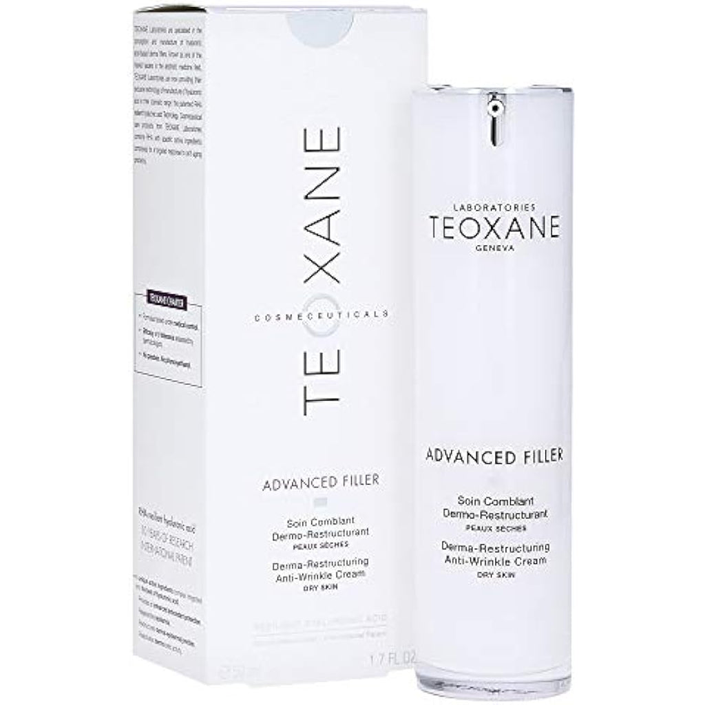 Teoxane Advanced Filler – Anti-Aging Hydrating Cream for Dry Skin, 50ml