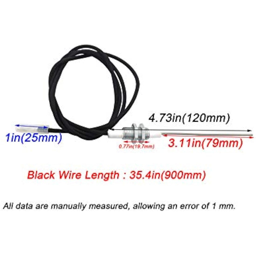 AA Battery Grill Igniter Kit with 1M Spark Plug Wires