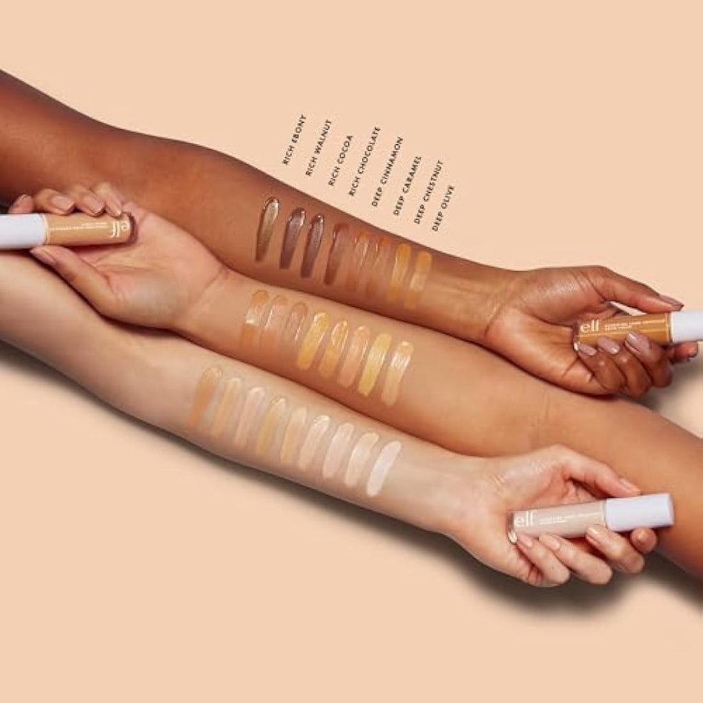 e.l.f. Hydrating Satin Camo Concealer – Full Coverage – Rich Cocoa