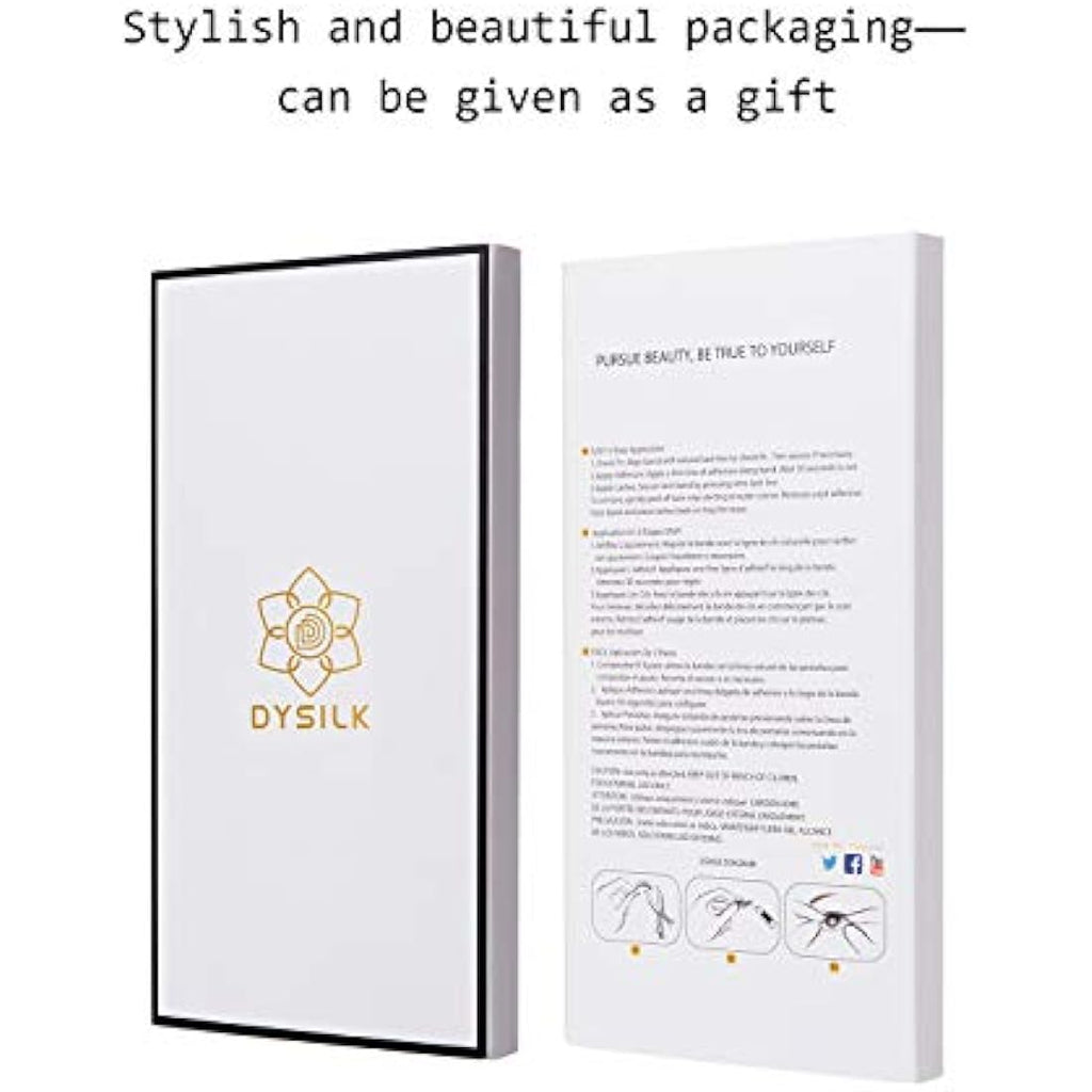 DYSILK 5D Wispies False Eyelashes – Reusable Handmade Synthetic Lashes