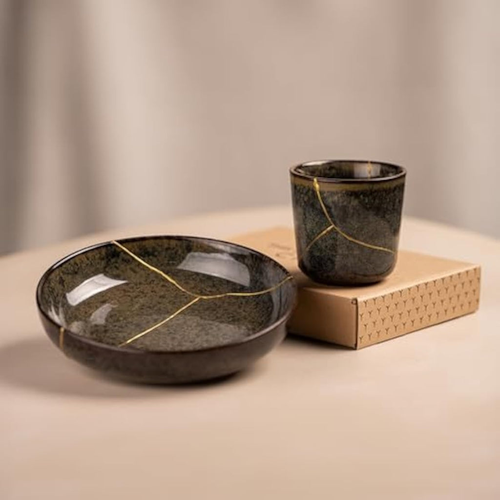 CHIYU Kintsugi Repair Kit – Food Safe Gold DIY Ceramic Restoration Set