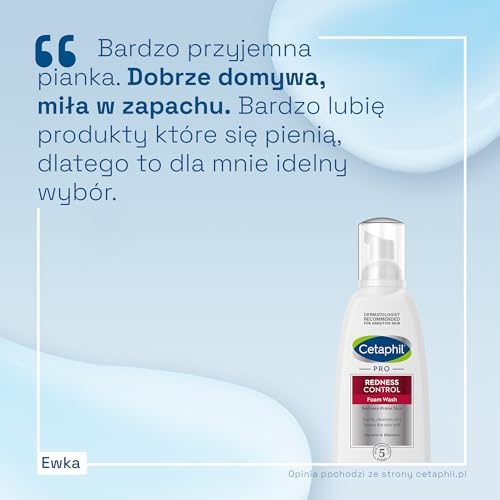 Cetaphil PRO Redness Control Facial Cleansing Foam for Rosacea – 236ml