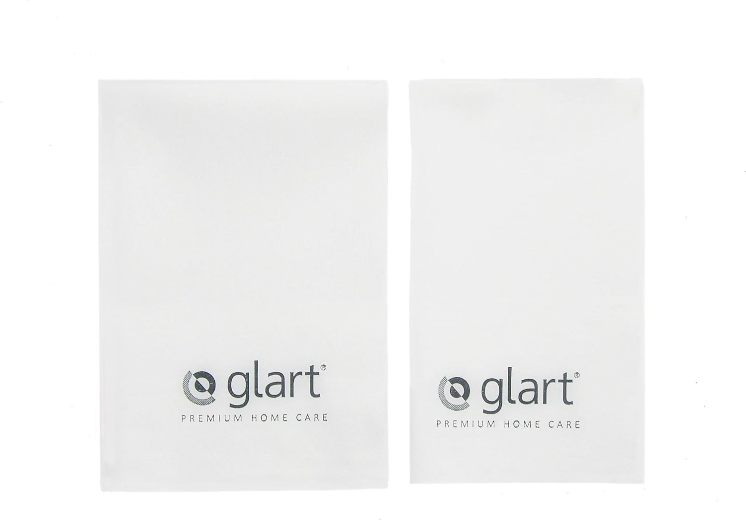 Glart Set of 2 Ultra Microfibre Window Cloths – Streak-Free Glass Cleaning