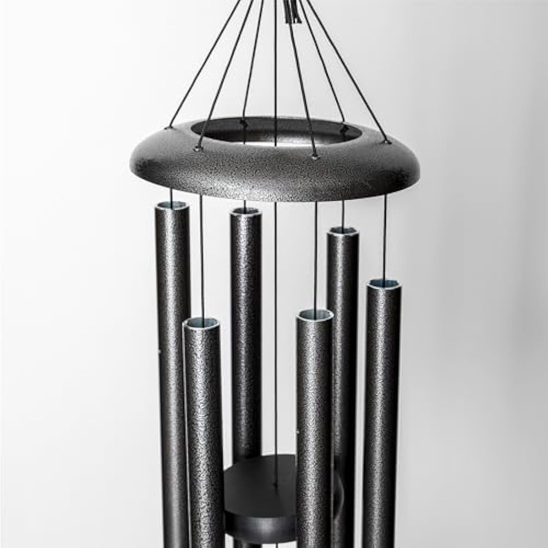 Corinthian Bells 30" Wind Chime - Silver Vein Aluminum - Made in USA