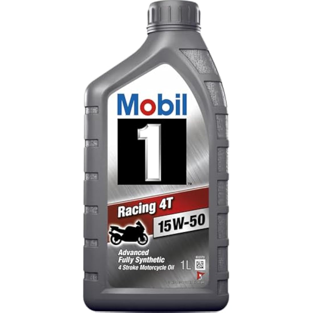 Mobil 1 Racing 4T 15W-50 Synthetic Motorcycle Engine Oil - 1L Bottle