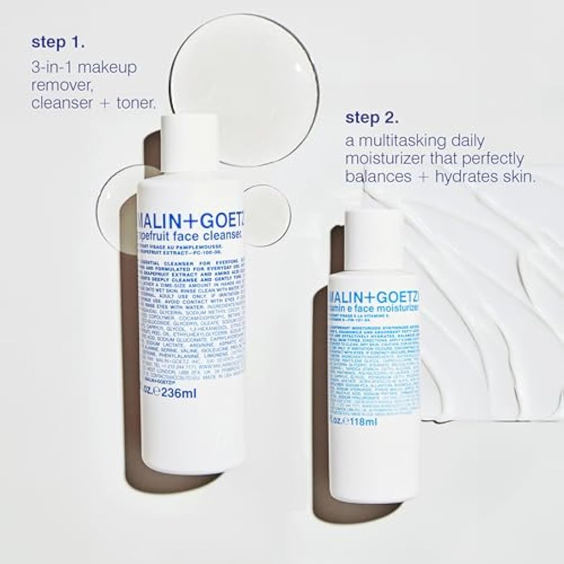 Malin + Goetz Vitamin E Face Moisturizer | Hydrating Skincare – 8.5 oz