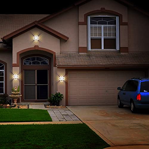 KAWELL 8W Modern LED Wall Light - IP65 Waterproof Aluminum Outdoor Sconce