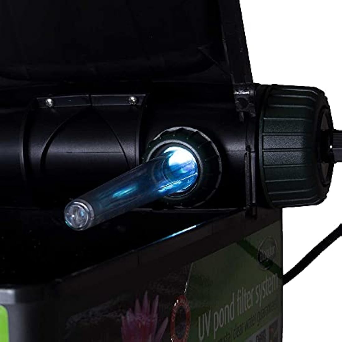 Blagdon Mini-Pond 12000 Box Filter with 9W UV Clarifier – Black