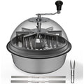 AC Infinity 19-Inch Bowl Trimmer – Manual Leaf Cutter with Steel Blades