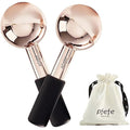Pfefe Stainless Steel Ice Globes for Face | Unbreakable Cryo Sticks