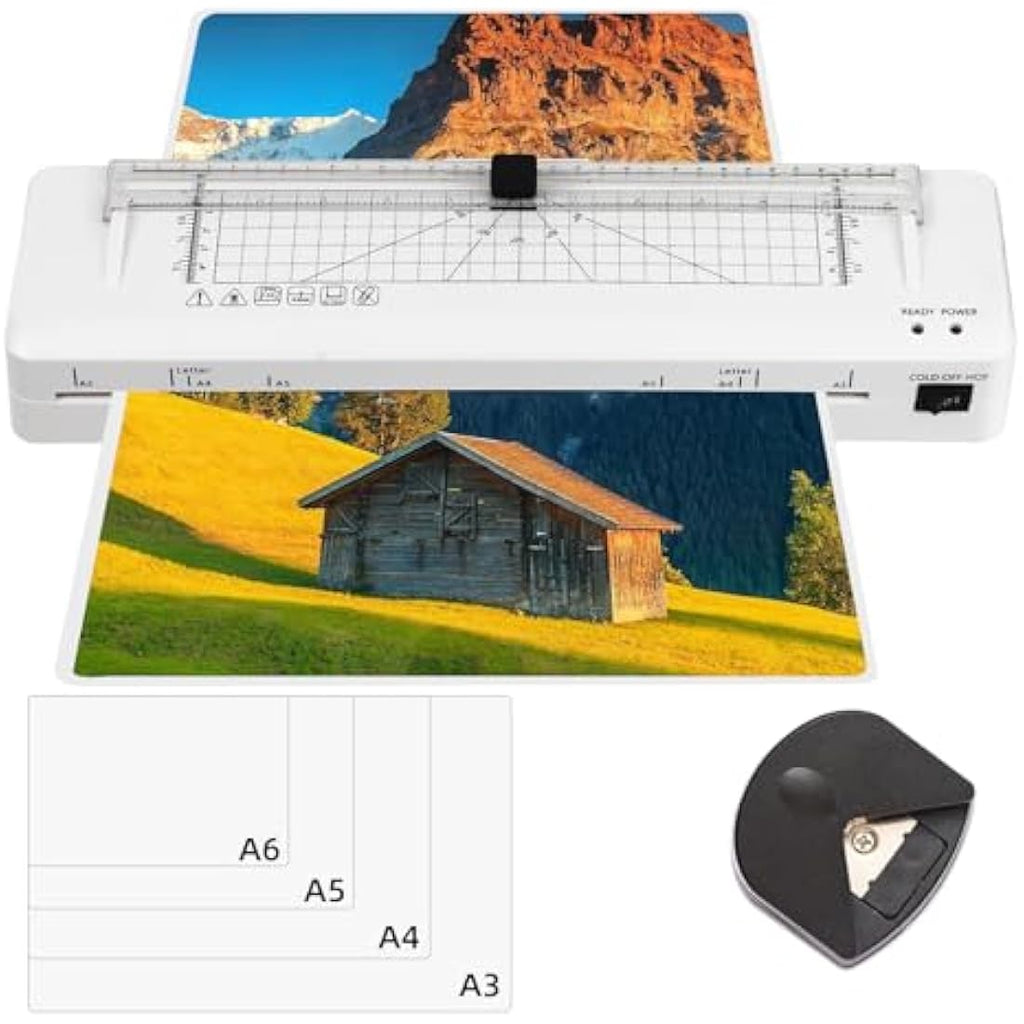 A3 Thermal & Cold Laminator with Built-in Trimmer and Cutter