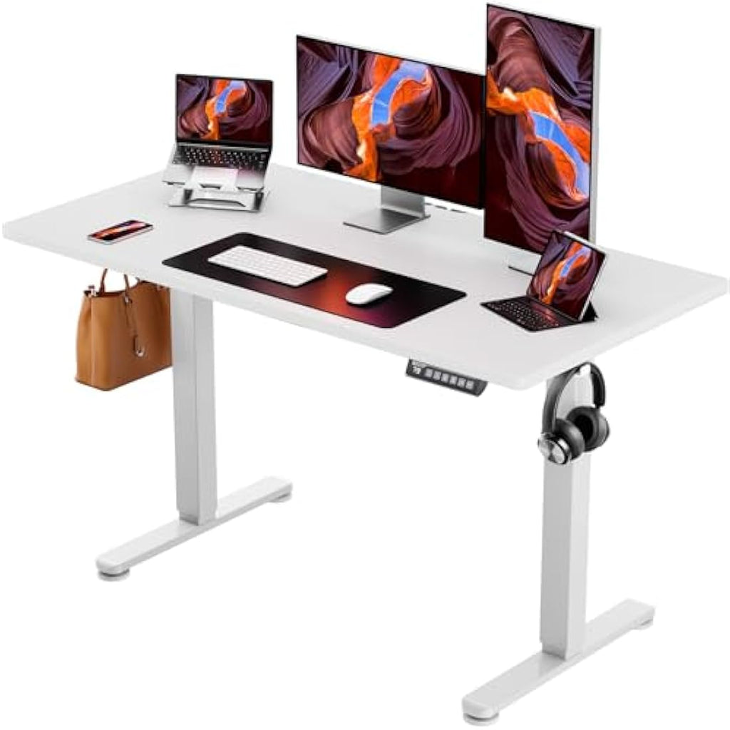 ErGear Electric Standing Desk – 120x60cm Height Adjustable Sit Stand