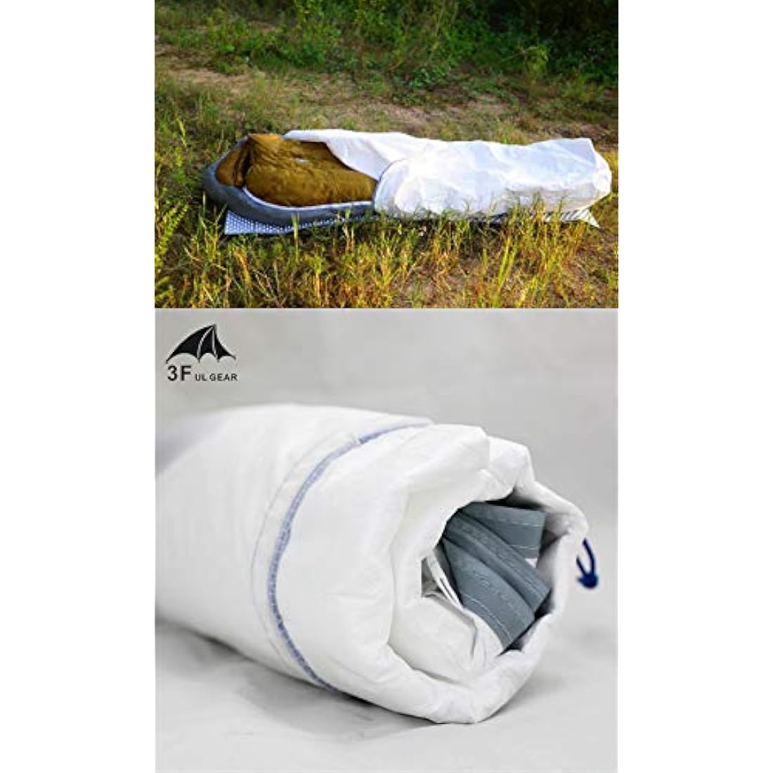 3F UL GEAR Tyvek Sleeping Bag Liner – Ultralight Waterproof Bivy Bag
