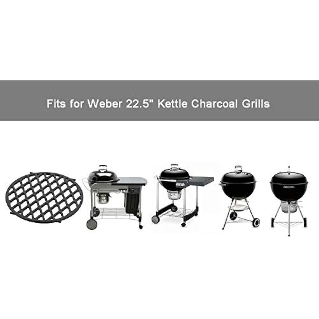 Onlyfire Cast Iron Grid Cooking Grate for Weber Gourmet BBQ System