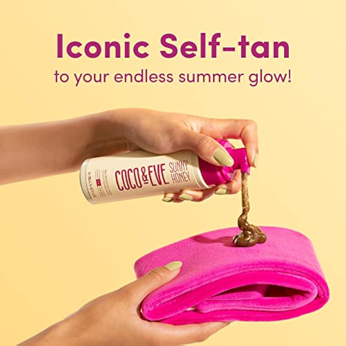 Coco & Eve Bali Bae Self Tan Set – Ultra Dark Mousse with Applicators